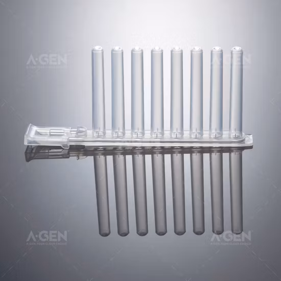 Laborverbrauchsmaterialien, 8-Spitzen-Kämme, sicheres Verriegelungsdesign, geeignet für Allsheng